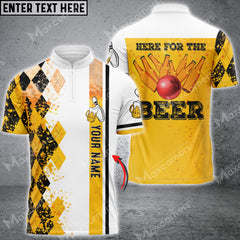 Maxcorners Bowling Here For The Beer Hawaiian Shirt
