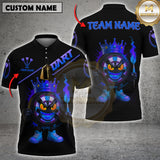 Maxcorners Fire King Darts Multicolor Customized Name, Team Name 3D Shirts