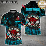 Maxcorners Darts Redbull Multicolor Options Personalized Name, Team Name 3D Shirt