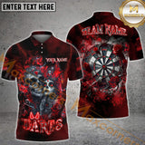 Maxcorners Darts Gothic Romanc Multicolor Options Personalized Name, Team Name 3D Shirt