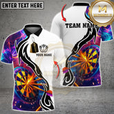 Maxcorners Dart Tribal Energy Multicolor Options Personalized Name, Team Name 3D Shirt (4 Colors)