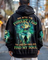 Maxcorners And Into The Forest I Go Bigfoot All Over Print LM1601