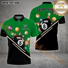 Maxcorners Billiard Sublimated Classic Personalized Shirt (4 Colors)