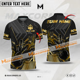 Maxcorners Black Flaming Bowling Ball And Pins Multicolor Option Customized Name, Team Name 3D Shirt For Bowling Player(5 colors)