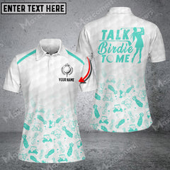 Maxcorners Women Golf Polo Shirts Custom Coloful Options Golf Tops For Ladies