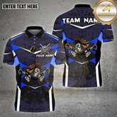 Maxcorners Billiards Cowboy Gunslinger 8 Ball Multicolor Options Personalized Name, Team Name Unisex 3D Shirt