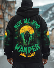Maxcorners Not All Who Wander Are Lost Bigfoot All Over Print LM1601