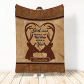 Maxcorners Personalized Hunting Blanket, Deer Hunting Buck Hunter Couple Valentine Sherpa Fleece Blanket, Custom Name Soft Cozy Plush Throw Blanket LM1711