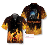 Maxcorners Pin Punisher Bowling Hawaiian Shirt