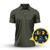 Maxcorners Big Duck Energy Pattern Golf Shirt For Golfer, Duck Golf Shirt, Funny Golf Shirt For Men