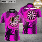Maxcorners Dart Shirt Inferno Bull Jersey Multioptions Personalized Name, Team Name Unisex 3D Shirt (4 Colors)