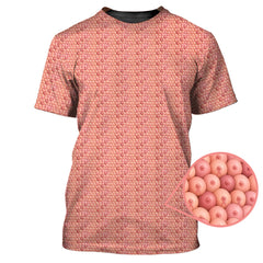 Maxcorners Breast Cancer Golf Shirt, Boobs Pattern Golf Shirt, Funny Golf Shirt For Golfer