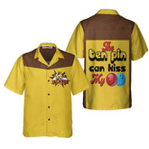 Maxcorners Bowling The Ten Pin Can Kiss My Ball Hawaiian Shirt