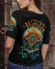 Maxcorners Not All Who Wander Are Lost All Over Print LM2101