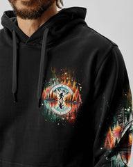 Maxcorners Not All Who Wander Are Lost Bigfoot Compass All Over Print LM1601