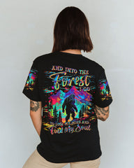 Maxcorners And Into The Forest I Go Bigfoot Colorful All Over Print LM1601