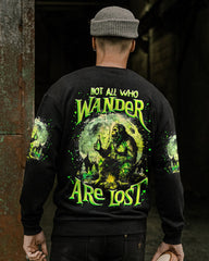 Maxcorners Not All Who Wander Are Lost Bigfoot Compass All Over Print - Tlnz1002253 LM1601