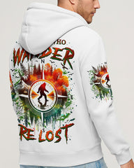 Maxcorners Not All Who Wander Are Lost Bigfoot Compass All Over Print LM1601