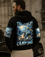 Maxcorners I Don't Need Therapy I Just Need To Go Camping Bigfoot All Over Print LM2101