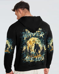 Maxcorners Not All Who Wander Are Lost Bigfoot All Over Print LM1601
