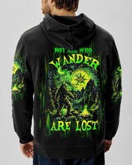 Maxcorners Not All Who Wander Are Lost Bigfoot Compass All Over Print - Tltw1102253 LM1601