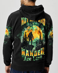Maxcorners Not All Who Wander Are Lost Bigfoot All Over Print LM1601