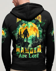 Maxcorners Not All Who Wander Are Lost Bigfoot All Over Print LM1601