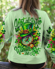 Maxcorners Not All Who Wander Are Lost Patrick's Day All Over Print LM2101