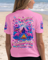 Maxcorners If I'm Drunk Flamingo Camping All Over Print LM1501