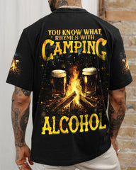 Maxcorners What Rhymes With Camping All Over Print LM1501