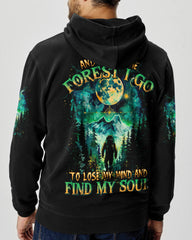 Maxcorners And Into The Forest I Go Bigfoot All Over Print LM1601