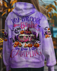 Maxcorners My Broom Broke So Now Halloween Camping All Over Print LM2101