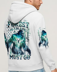 Maxcorners The Forest Is Calling And I Must Go Bigfoot All Over Print LM1601