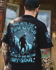 Maxcorners And Into The Forest I Go Bigfoot All Over Print LM1601