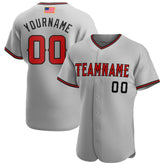 Maxcorners Custom Orange White-Purple Premium American Flag Fashion Baseball Jersey LM0210