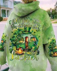 Maxcorners Camping Girl Patrick's Day All Over Print LM2101
