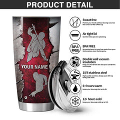 Maxcorners Billiards Personalized Stainless Steel Tumbler