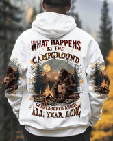 Maxcorners What Happens At The Campground Bigfoot All Over Print LM1601