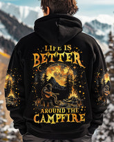 Maxcorners Life Is Better Around The Campfire Bigfoot All Over Print LM2101