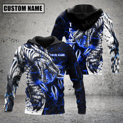 Maxcorners Magma Dragon Bowling And Pins Multicolor Option 3D Custom Name Shirt