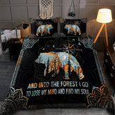 Maxcorners Bear Into The Forest Blanket