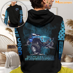 Maxcorners My Jeep Goes Anywhere Shirt