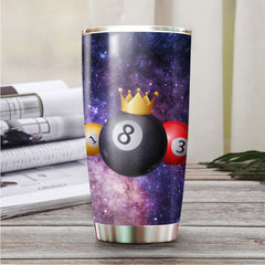 Maxcorners Billiards Galaxy Tumbler