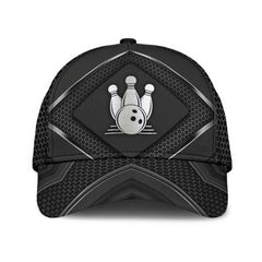 Maxcorners Bowling Black Classic 3D Cap