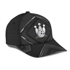 Maxcorners Bowling Black Classic 3D Cap