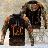 Maxcorners BowHunting Just The Tip I Promise Orange Camouflage Hunting Apparels