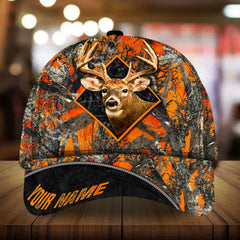Max Corners The Best Deer Hunting Camo Pattern 3D Multicolor Personalized Cap