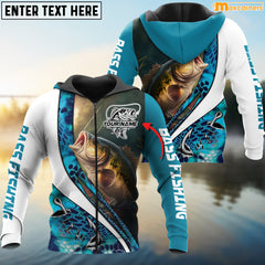 Maxcorners Bass Fishing Personalized Name 3D Shirt