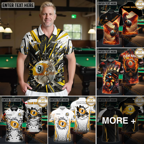 Billiard 3D Shirts 2025