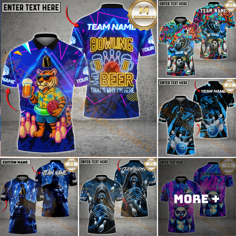 BOWLING 3D SHIRTS CHAMPION COLLECTION 2025